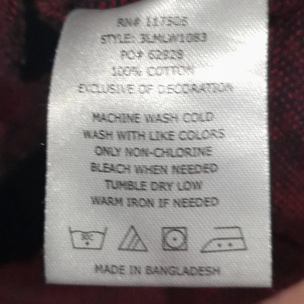 Levis Shirt Mens XL‎ Red Button Down